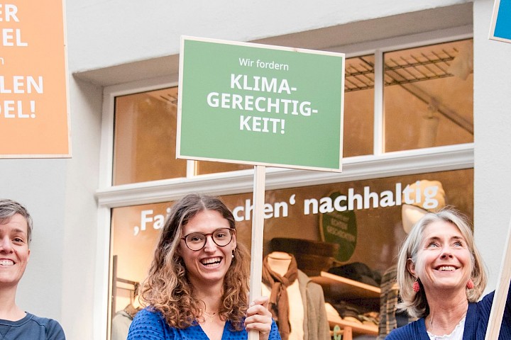 Weltläden setzen sich für Gerechtigkeit ein.